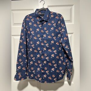 EXPRESS Slim 1MX Long Sleeve Shirt